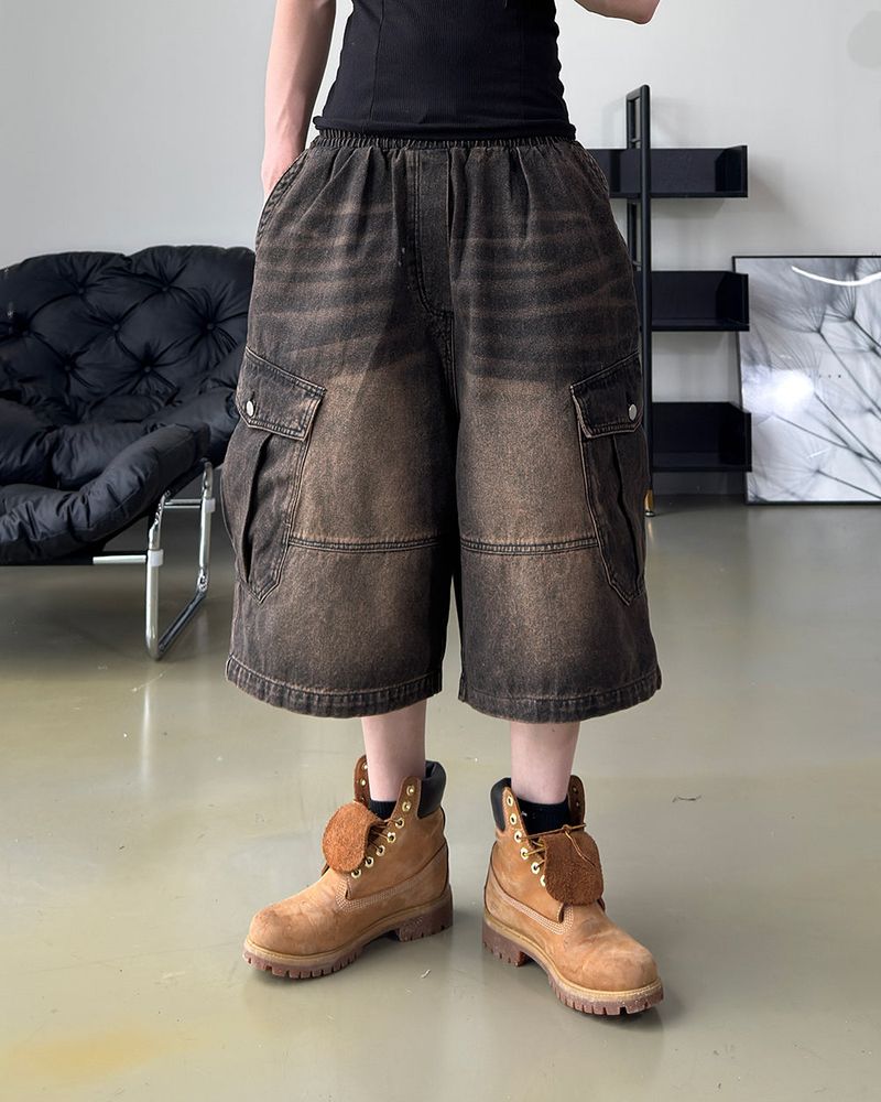 Brent Cargo Panel Bermuda Pants