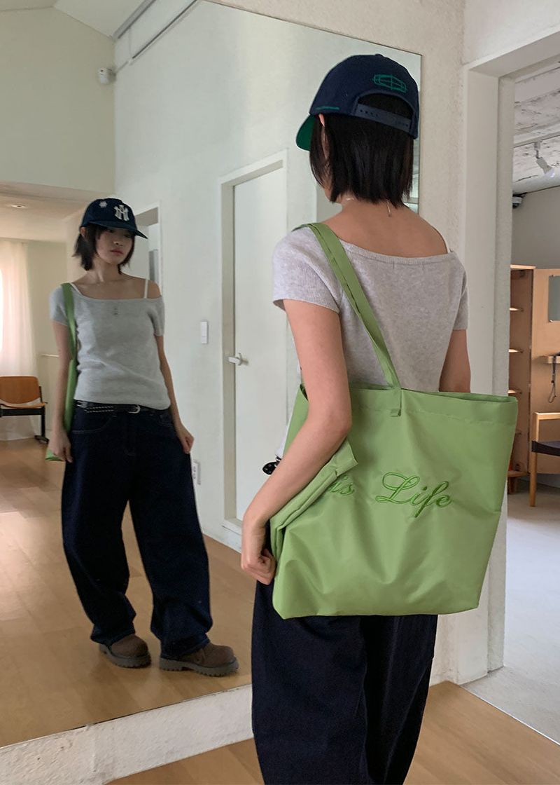 EGG NYLON BAG (2color)