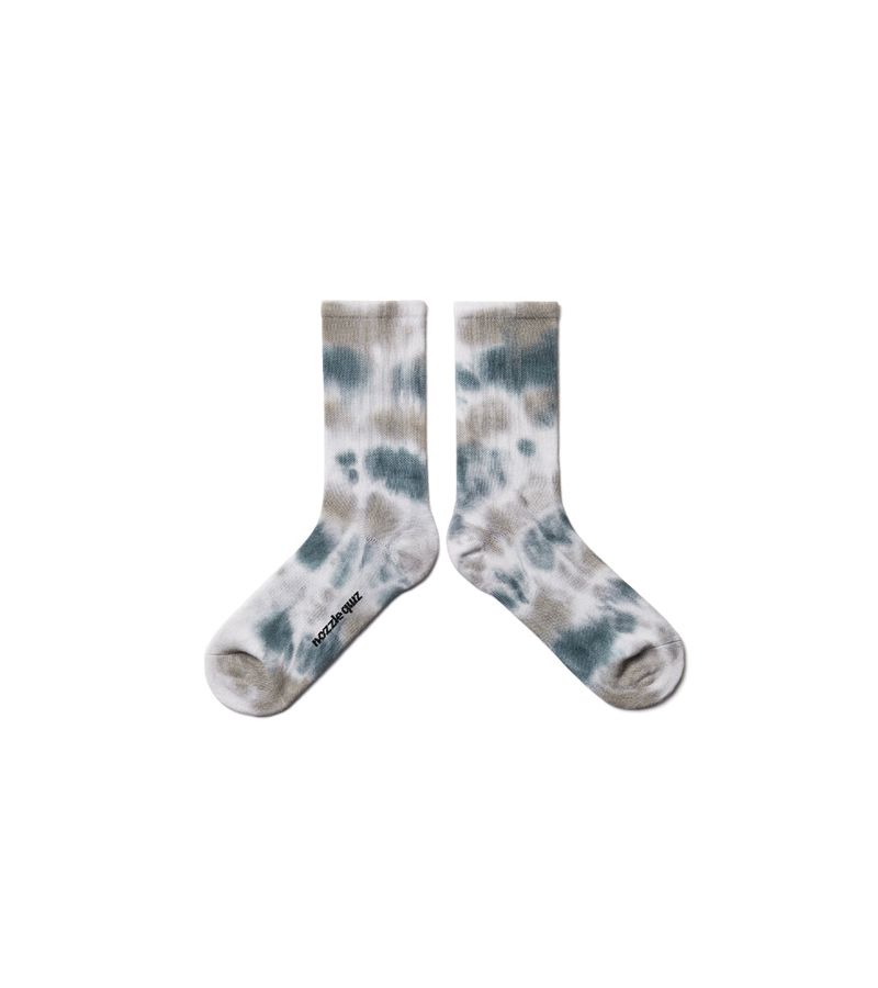 Spray Dye Crew Casual Socks (3 pair in)