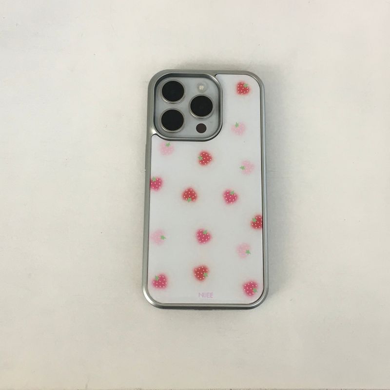 shop.nuee(ショップニュイ)の「loveberry silver epoxy case (pink)(Smartphone Accessories)」