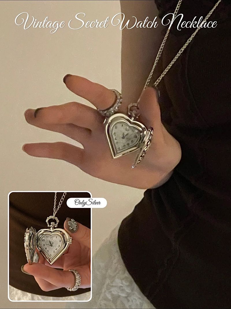 onthenextpage（オンザネクストページ）の「ヴィンテージ シークレット ウォッチ ネックレス（アクセサリー）」