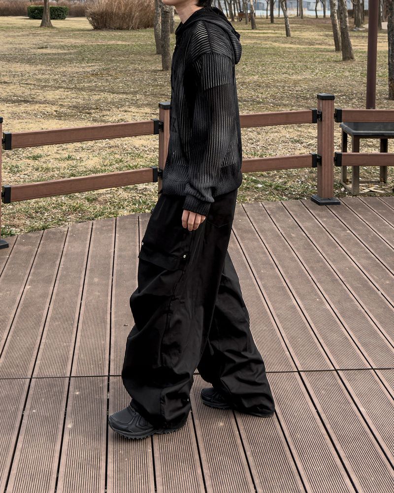 Doblen Rivet Balloon Cotton Pants