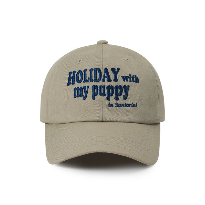 My Puppy Ball Cap_Beige