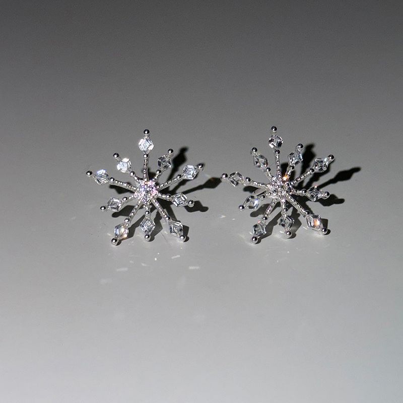 MOSXE（モスクス）の「[925silver] Snowflakes earring（Accessories）」