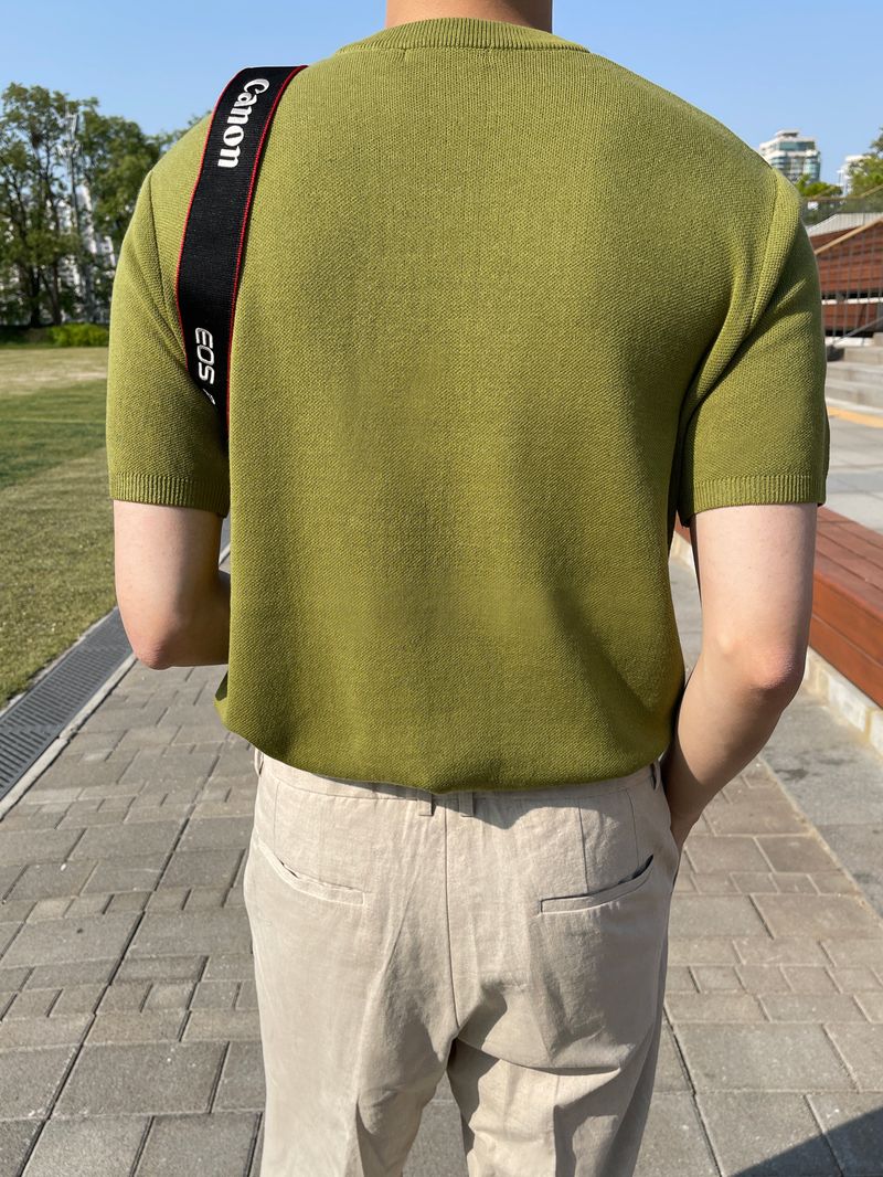 Summer linen ice back banding slacks (3 colors)