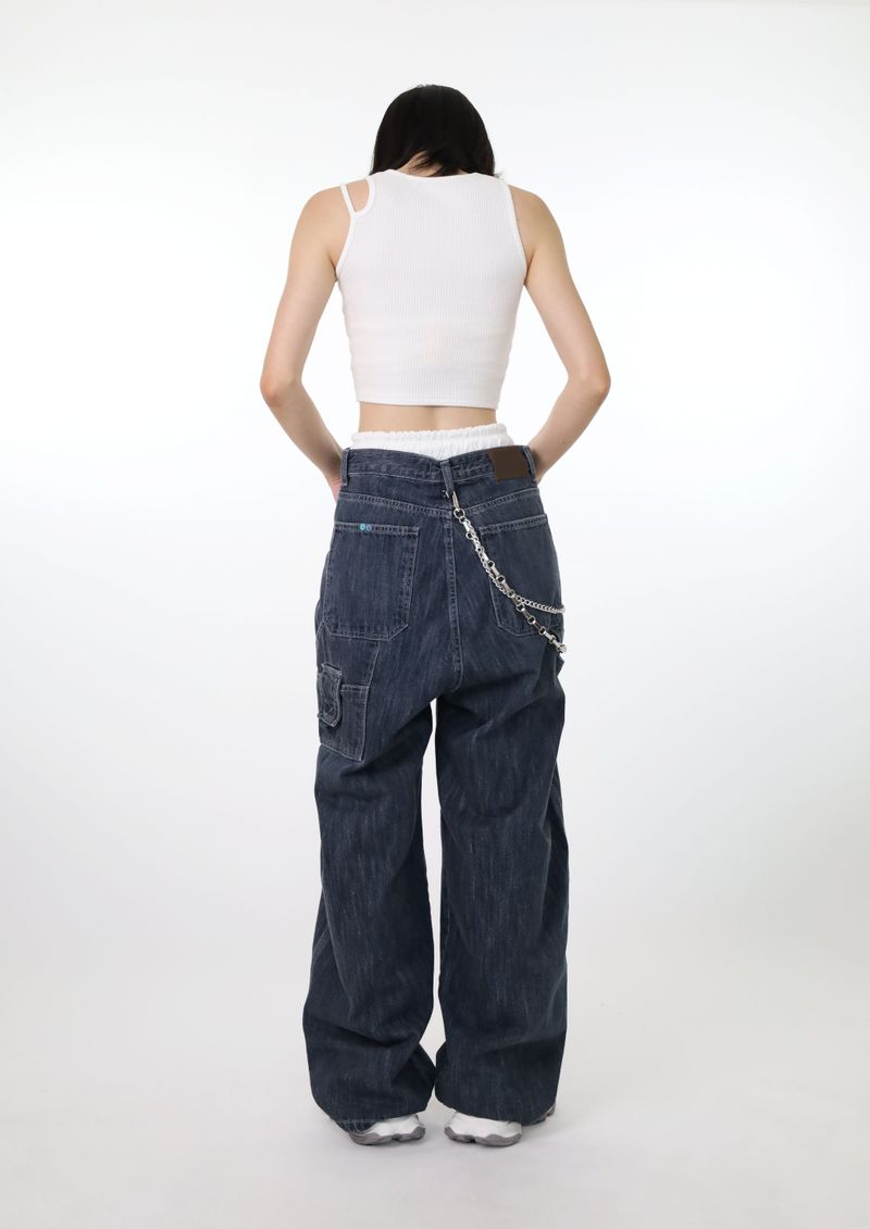 (UNISEX)StoneFit Carpenter Denim
