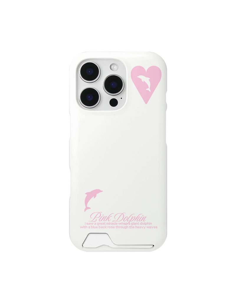 ATEK(アテック)の「Dolphin Magsafe Card Storage Hard Case(Pink)(Smartphone Accessories)」