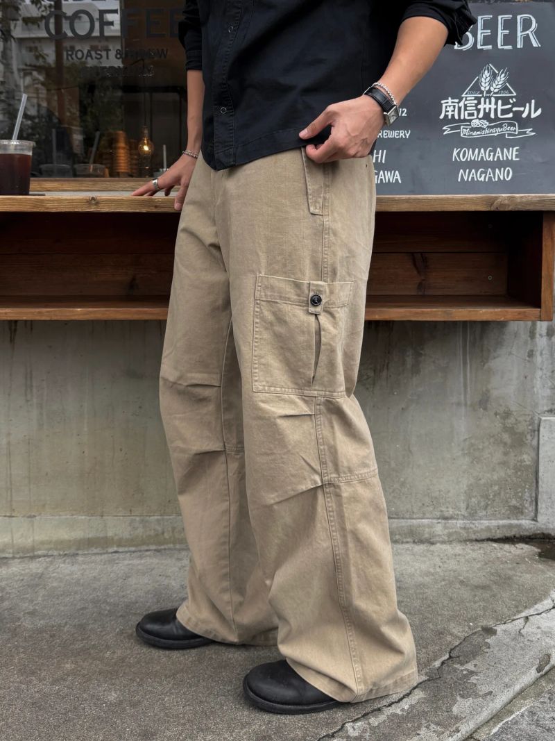 AVAND（アバンド）の「ポイ ミリタリー ウォッシュド パンツ（パンツ）」