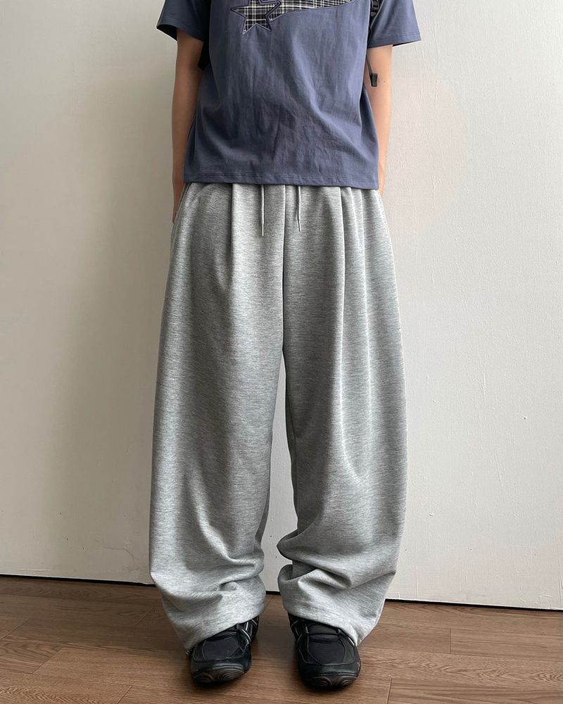 Number Patch Sweatpants