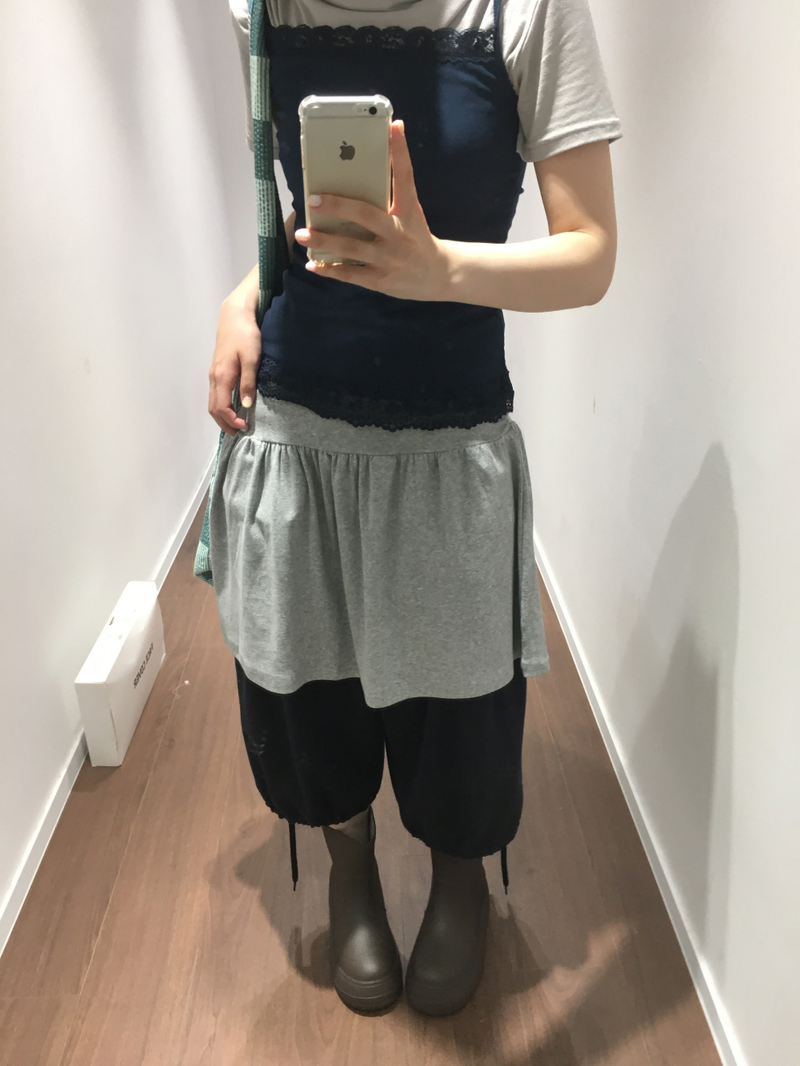 Moa Shirred Midi Skirt (4color) 