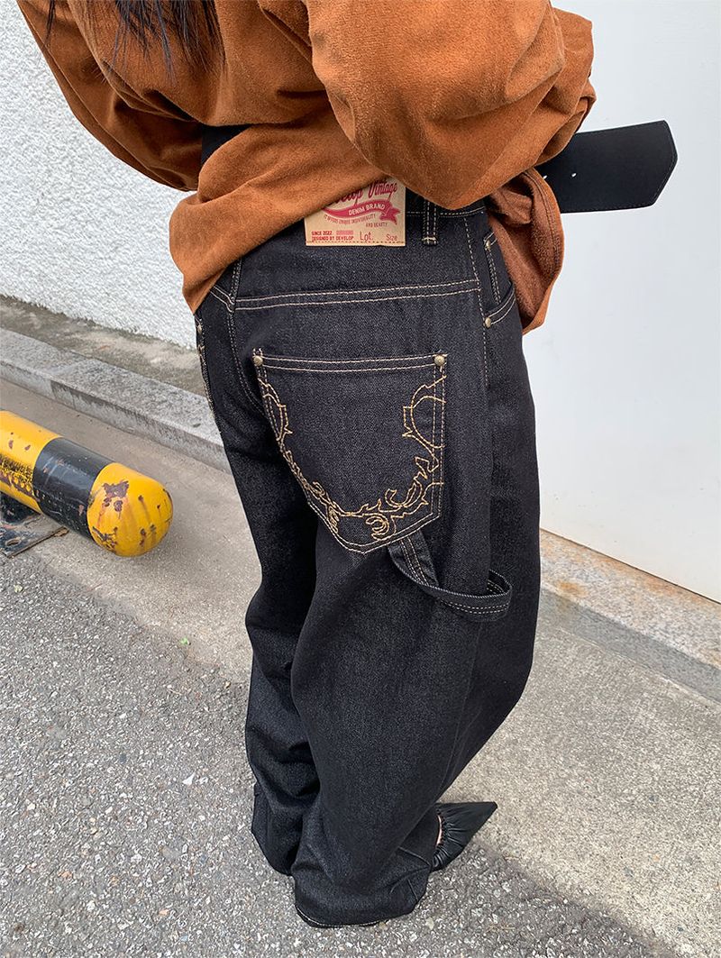 TWIST CARPENTER RAW JEANS