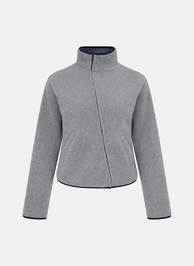 Milo Fleece High Neck Zip-Up