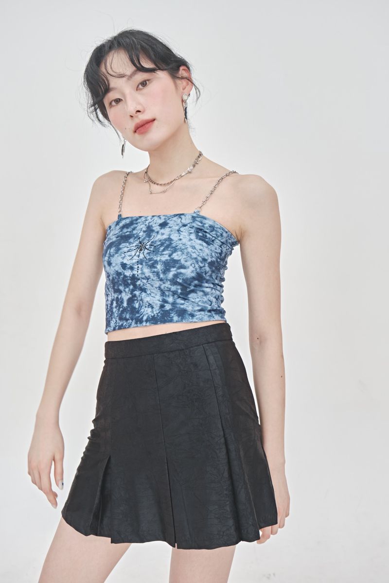 CREASE SET-UP SKIRT