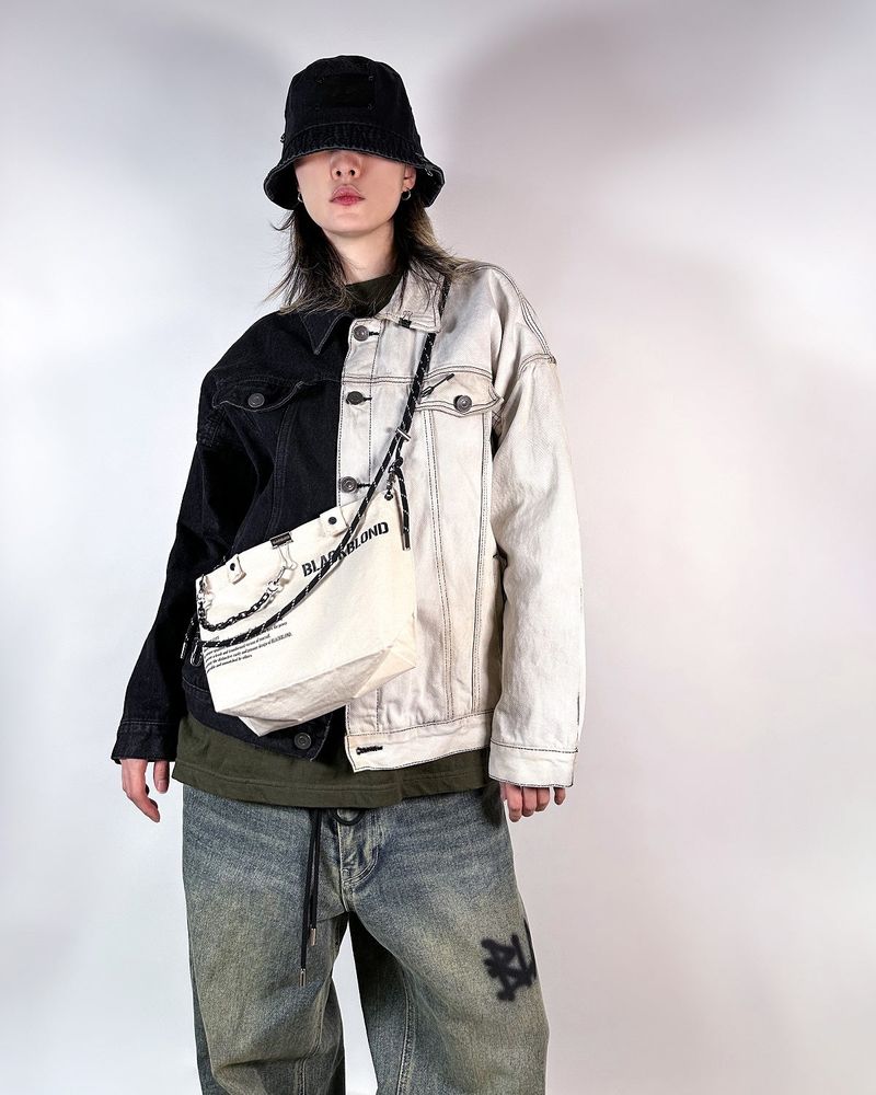 BBD Handcrafted Rope Cross Bag (Ivory)