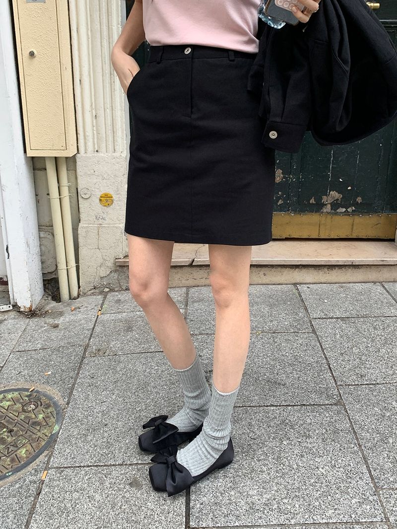 [MADE] Rielo cotton mini skirt