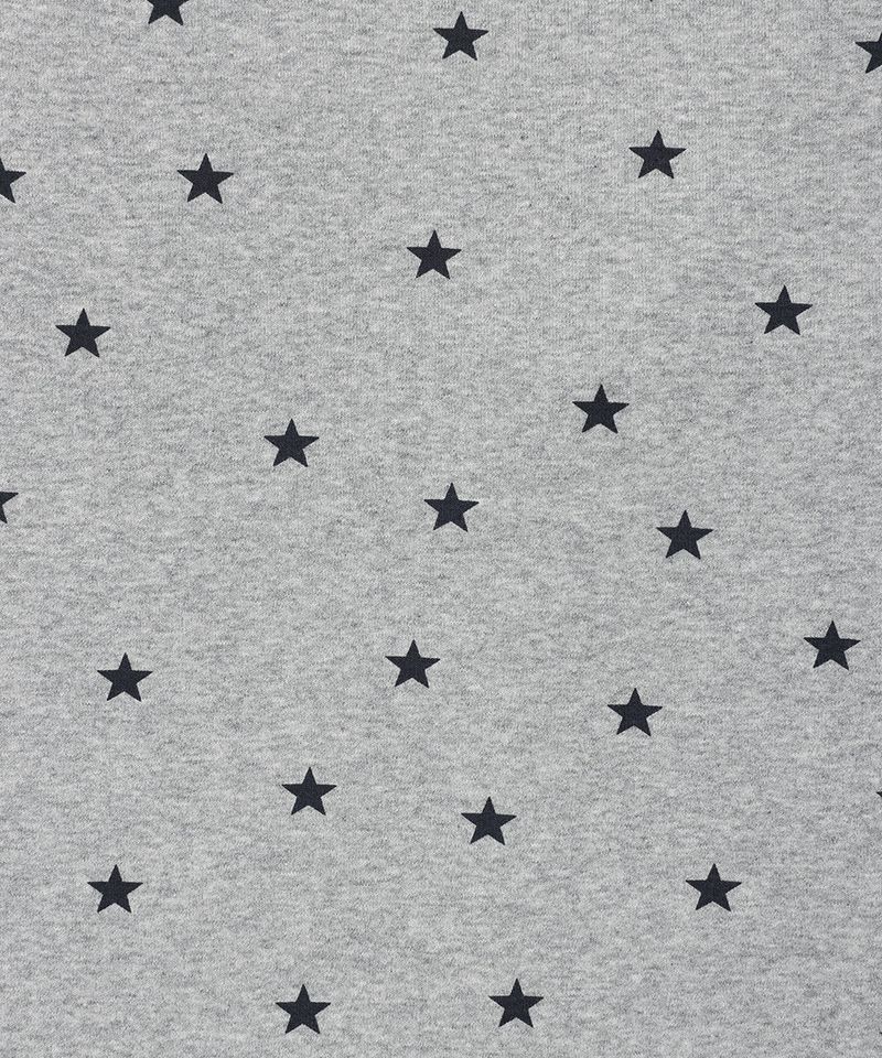 STRIPED STAR RAGLAN LS TEE GREY(CV2GSFT550A)