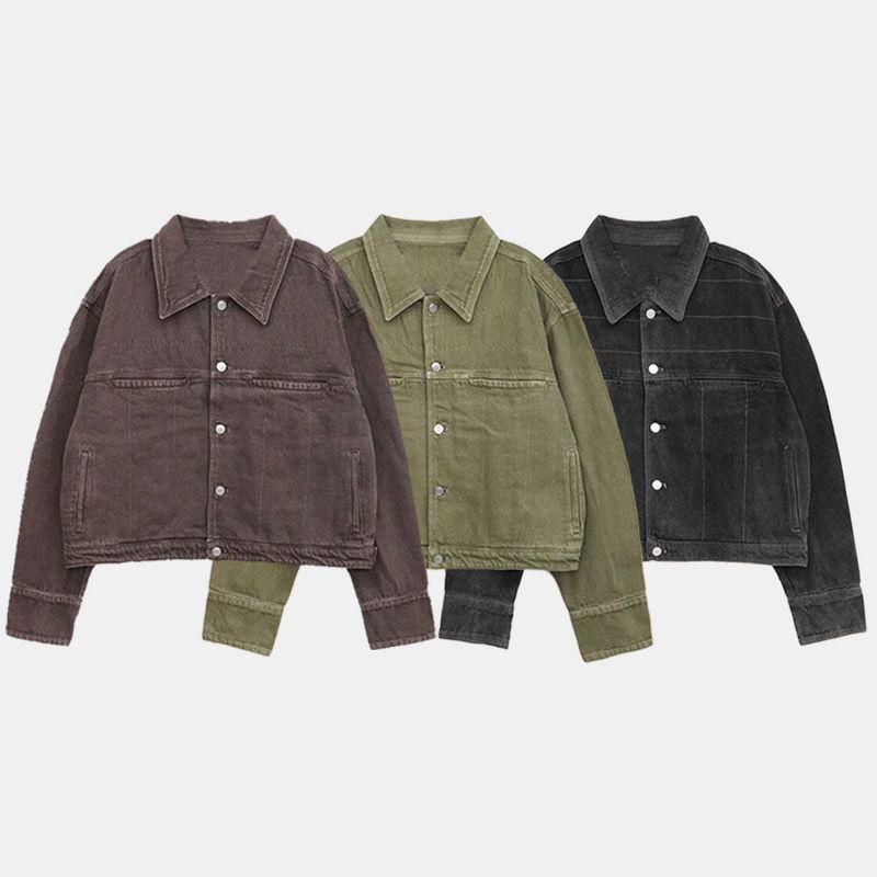 Tate Pigment Stitch Jacket (3color)