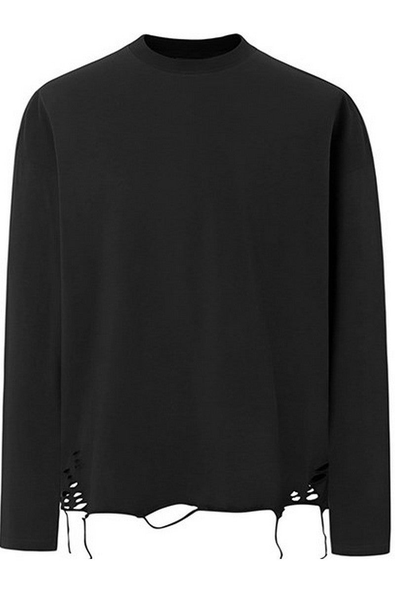 CZ Basicsの「Distressed Cotton Long Sleeve(Tops)」