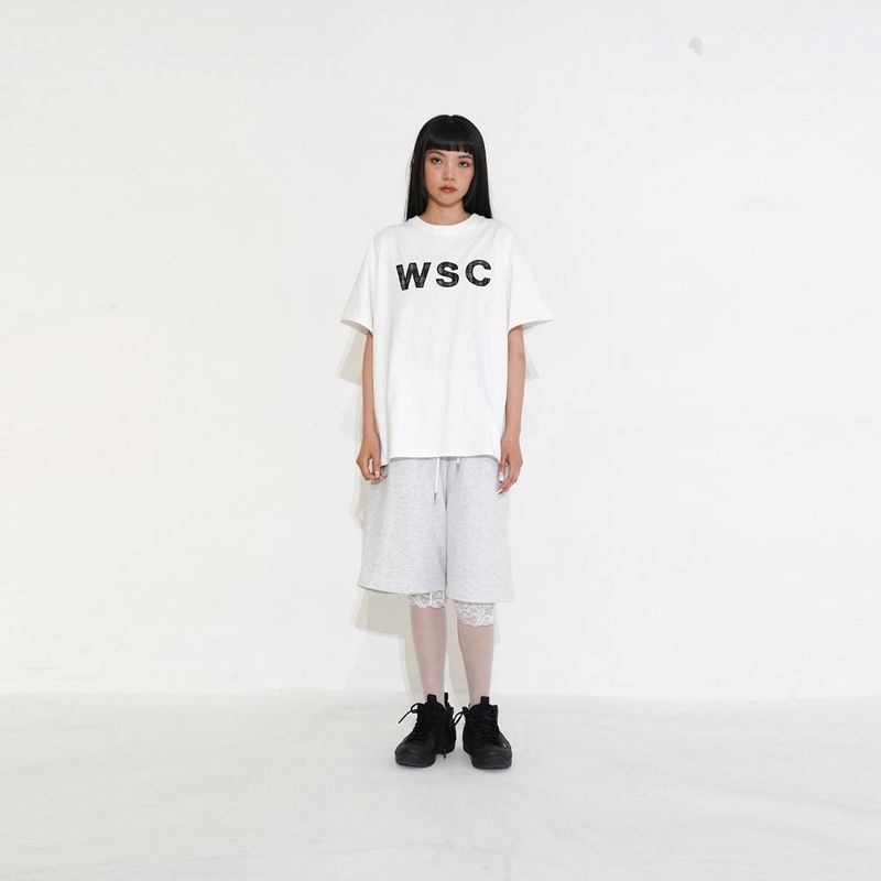 Cubic line bermuda shorts 003