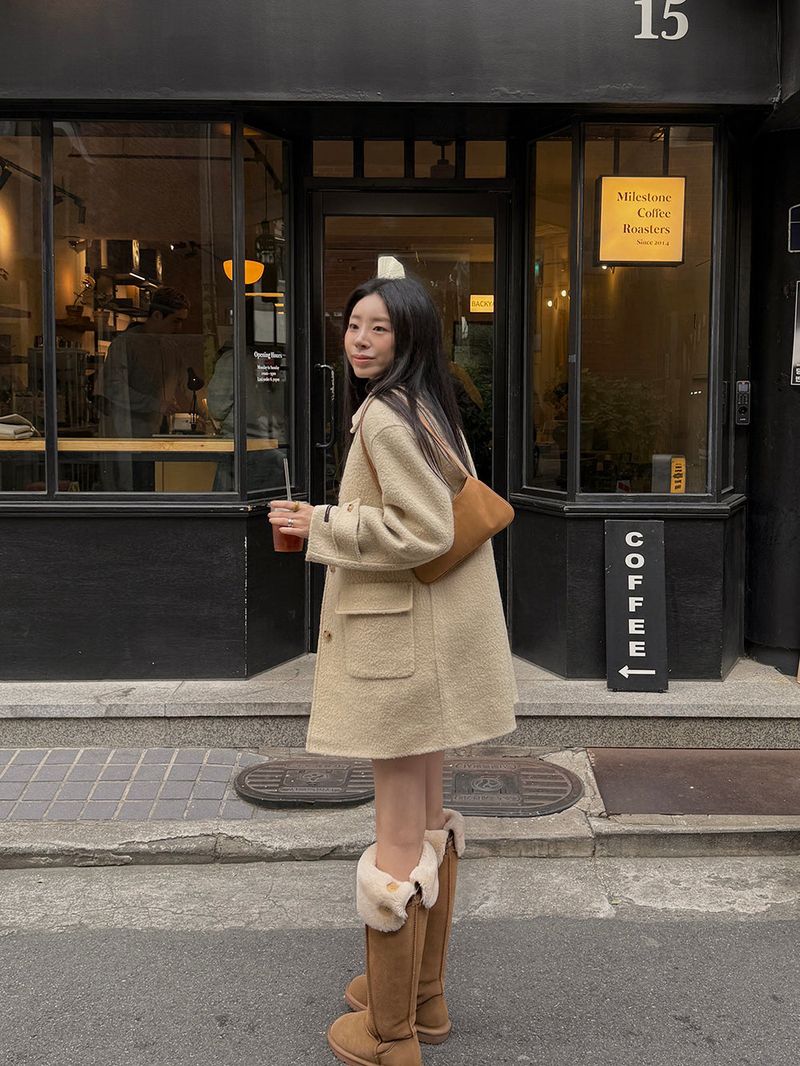 [MADE] BUTTERLIN WOOL ALPACA HANDMADE COAT
