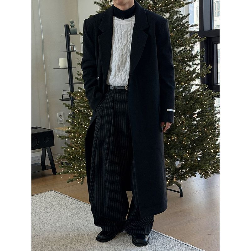 [HANDMADE] Hidden max wool coat(3color)