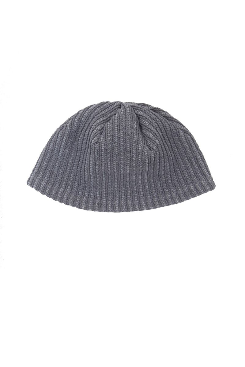 ribbed pintuck short beanie