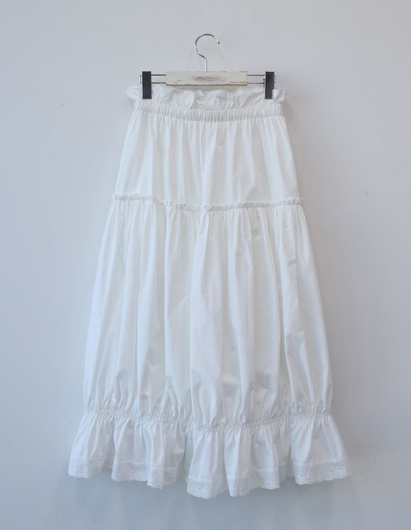 maroni shirring skirt