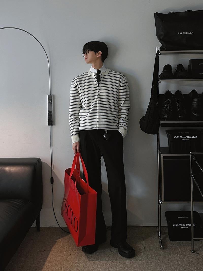 ASCLO Cozy Two Tuck Wide Slacks (4color)