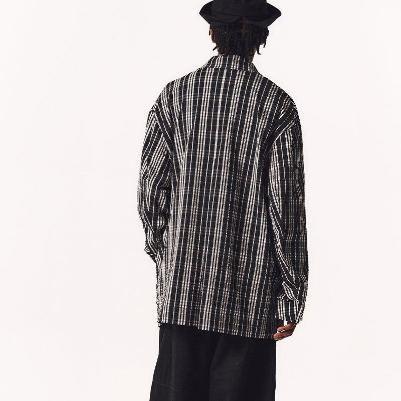 TEXTURE MID-LENGTH COAT