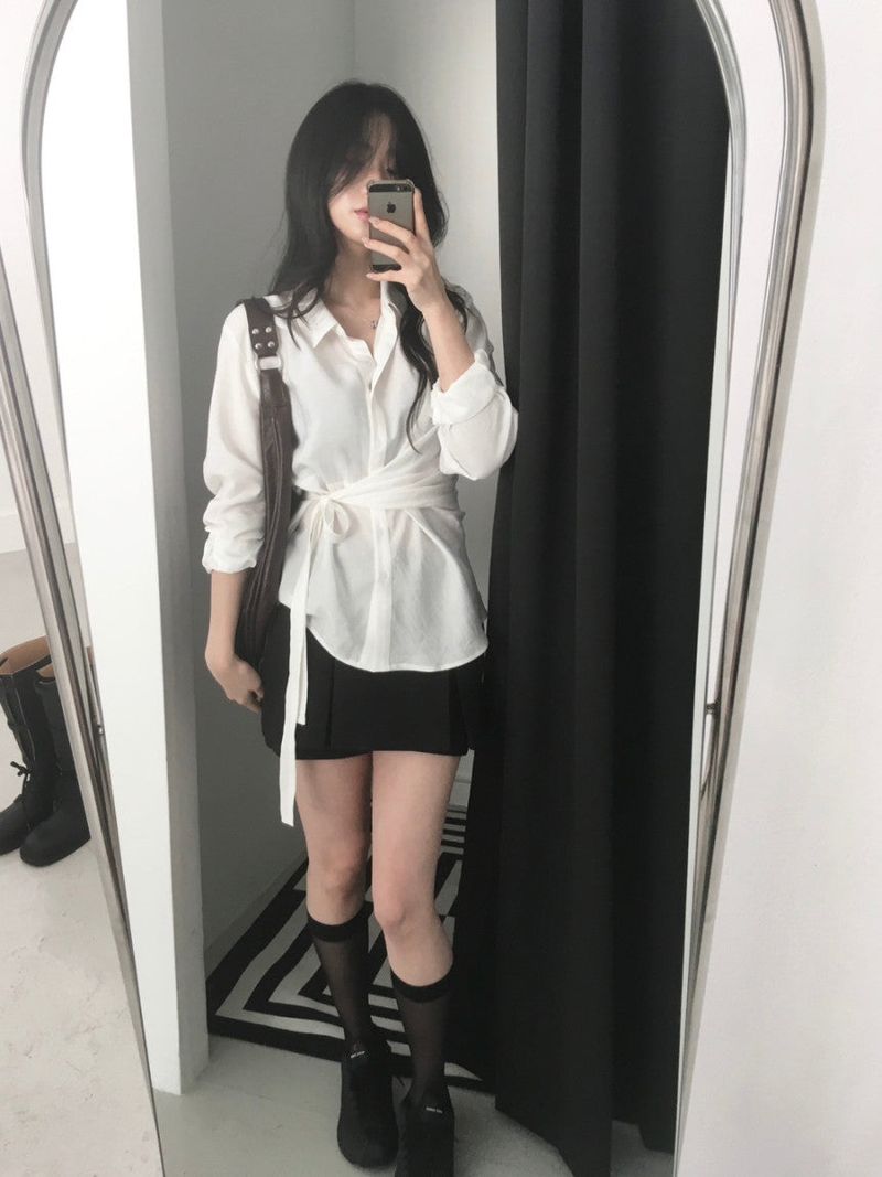 Lumi wrap blouse