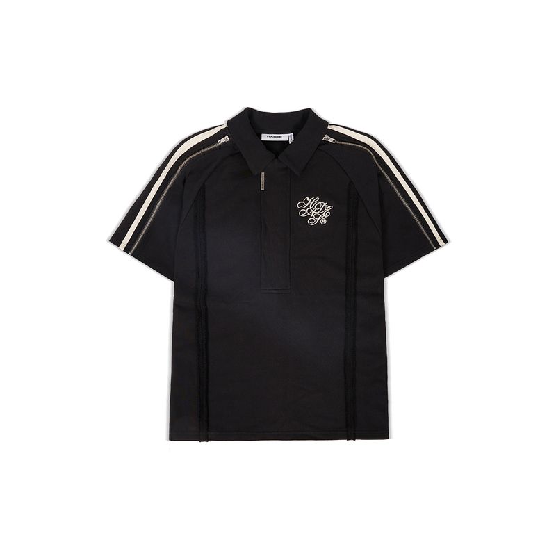 HADES（ハデス）の「SEGMENT RAGLAN POLO（Tops）」