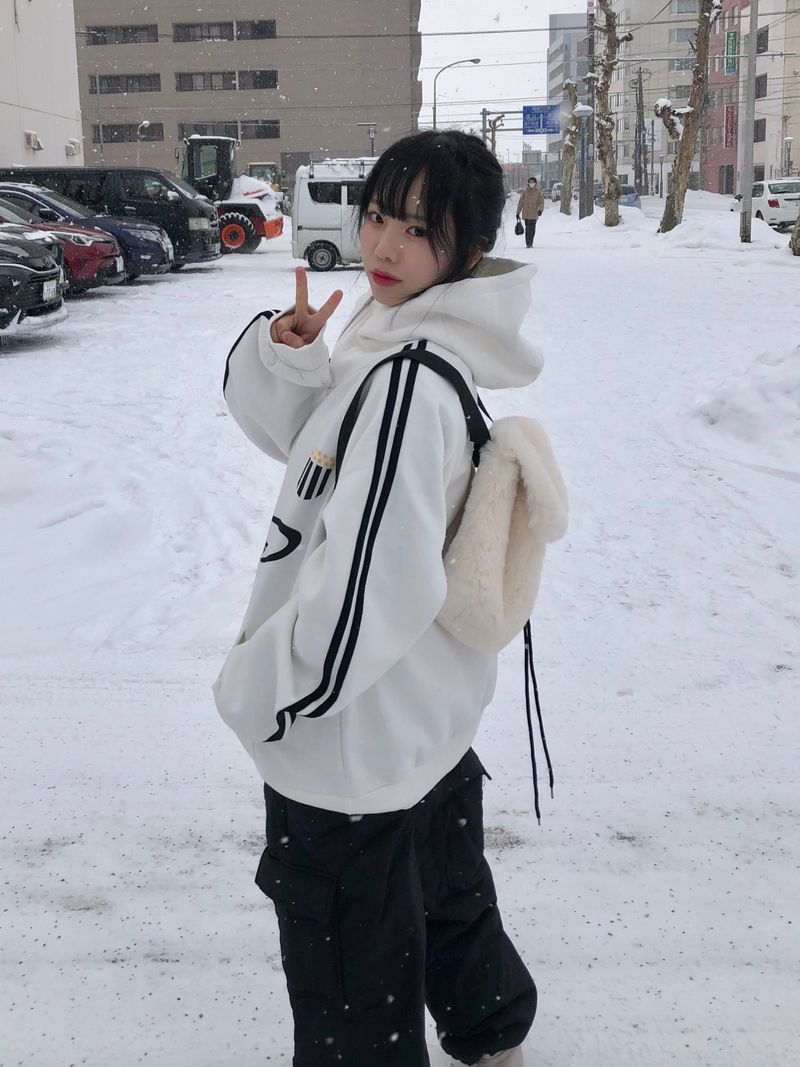 Furry mini back pack