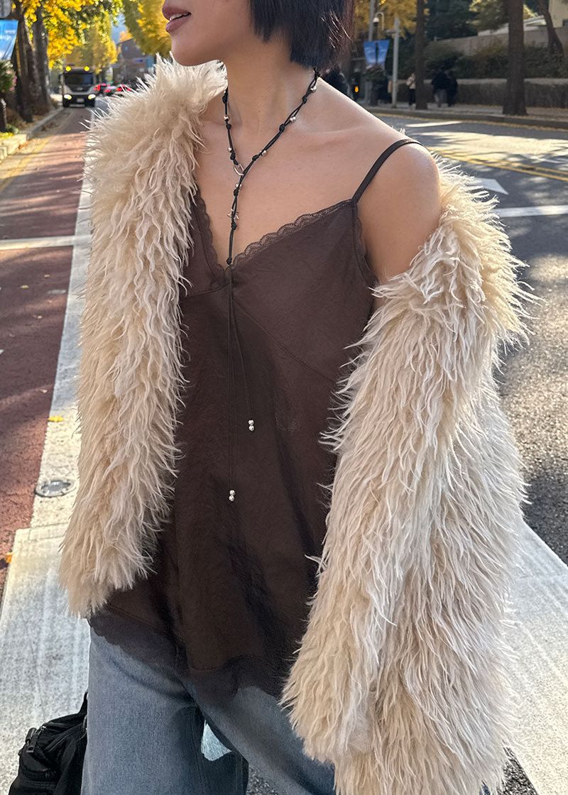 LACE SLIP SLEEVELESS TOP