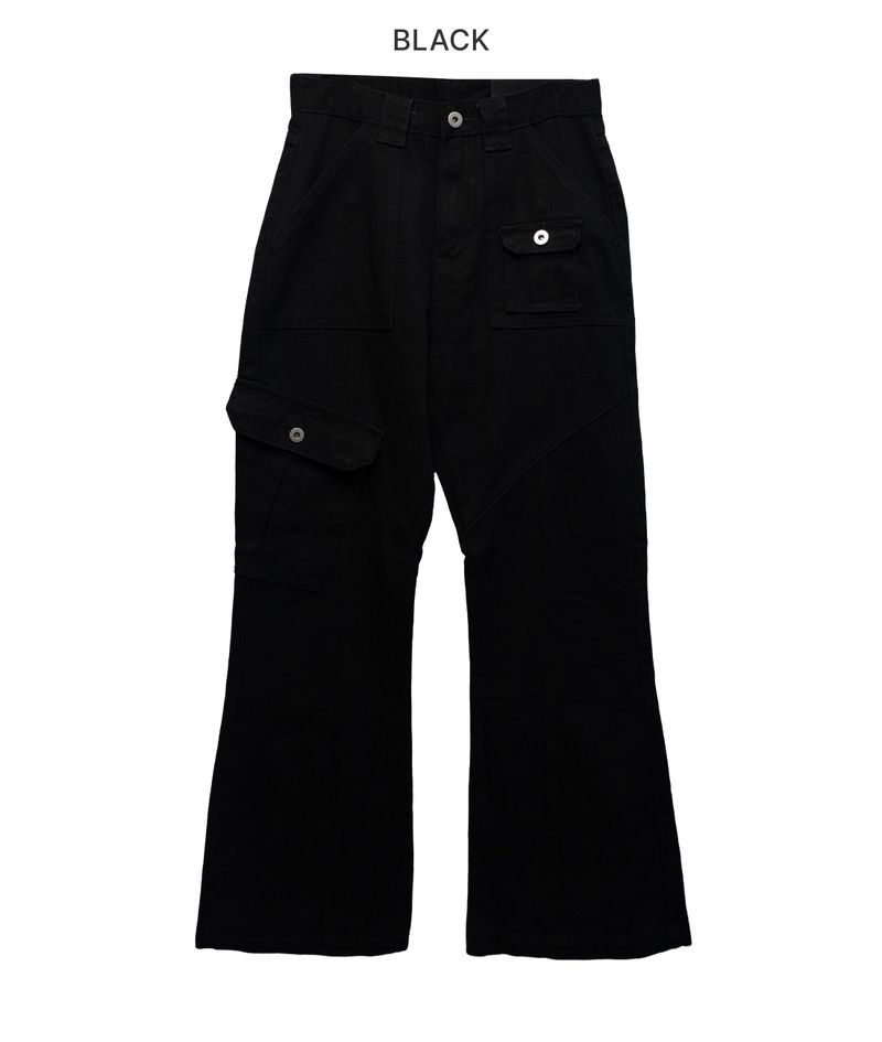 (Unisex) Onne Cargo Flare Work Pants