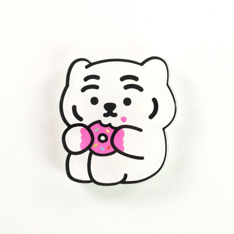 COFFEE TIGER & DONUT TIGER MAGNETS