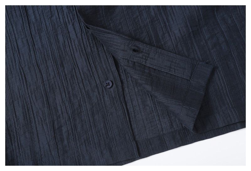 Cedric Crinkle Sheer Shirt