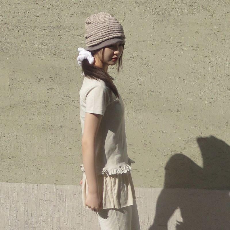 Vintage Cozy Mesh Beanie