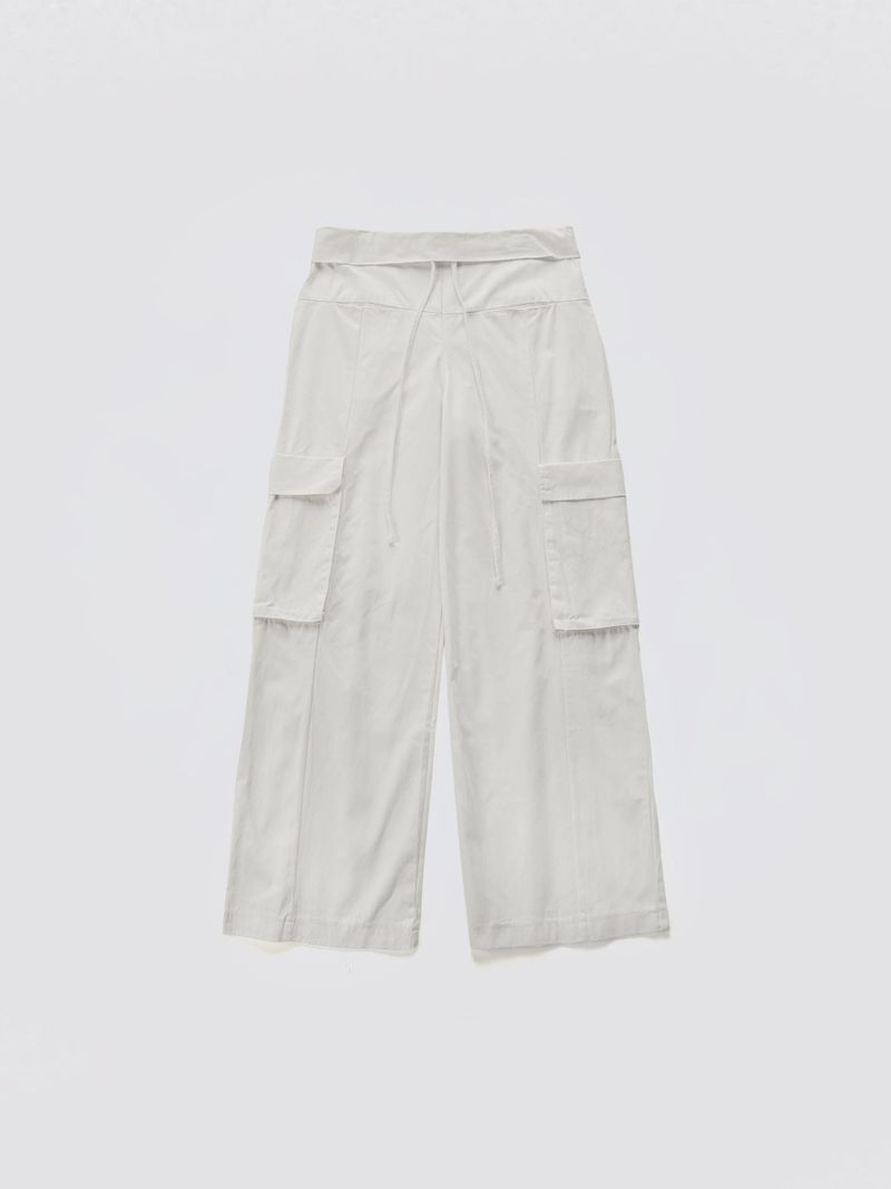 Fold Cargo Pants_Ivory