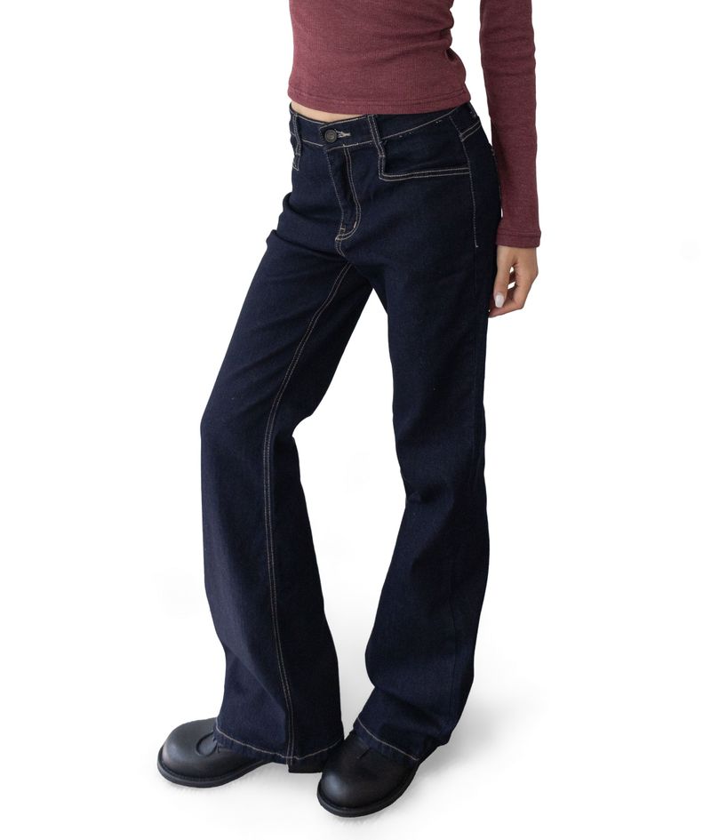Debbie Bootcut Low-Rise Denim