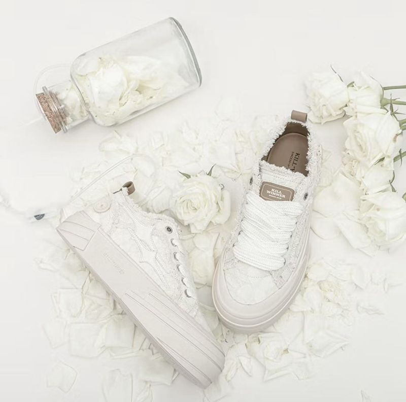 KILLWINNER Meteor Canvas Shoes - White Mountain Tea Color