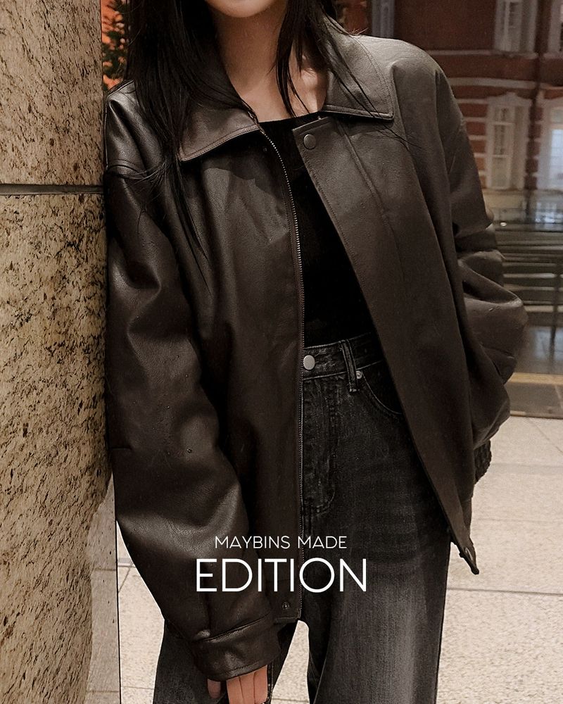 [MADE] Lique fur leather jacket