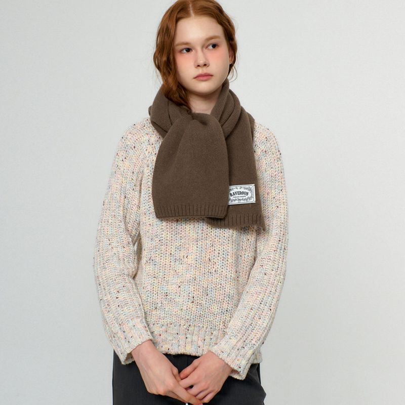 Basic Plain Muffler_6Color