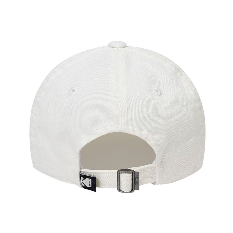 LETTERING RELAX FIT BALL CAP【WHITE】