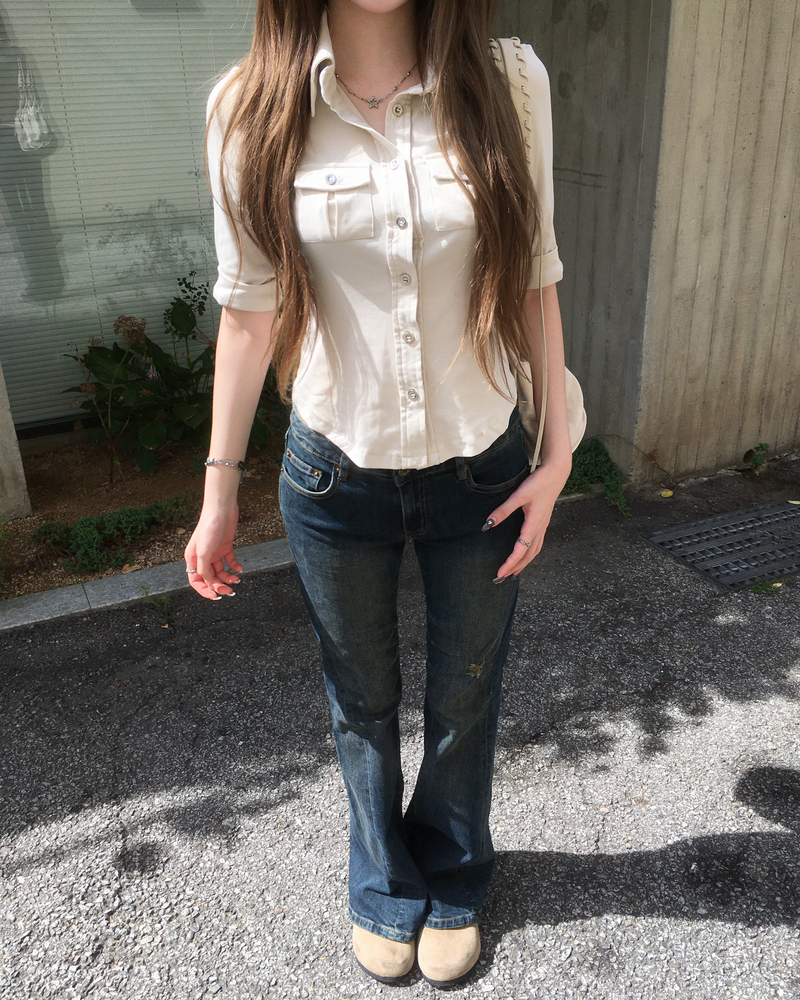 Pocket work shirts