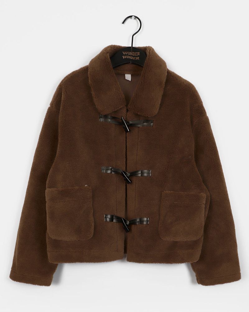 Cabo Collar duffle fur jacket
