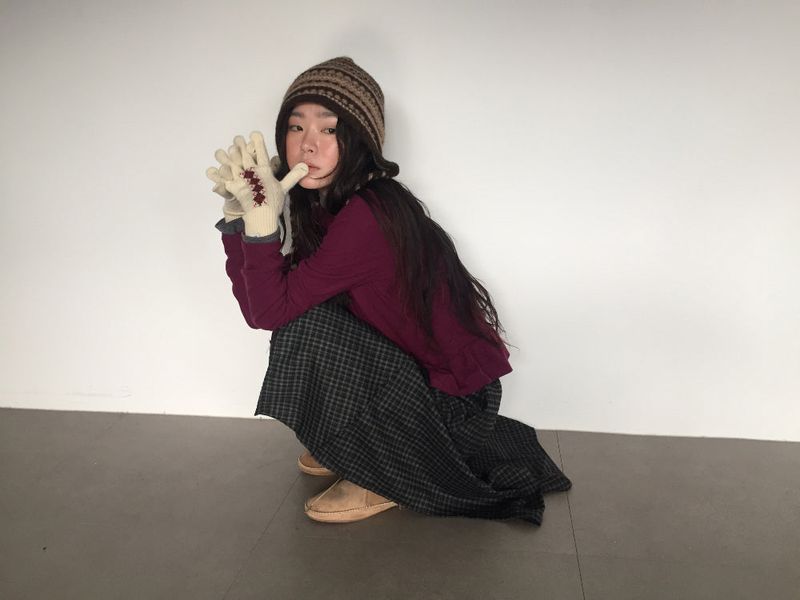 Lette Argyle Gloves (6 Colors)