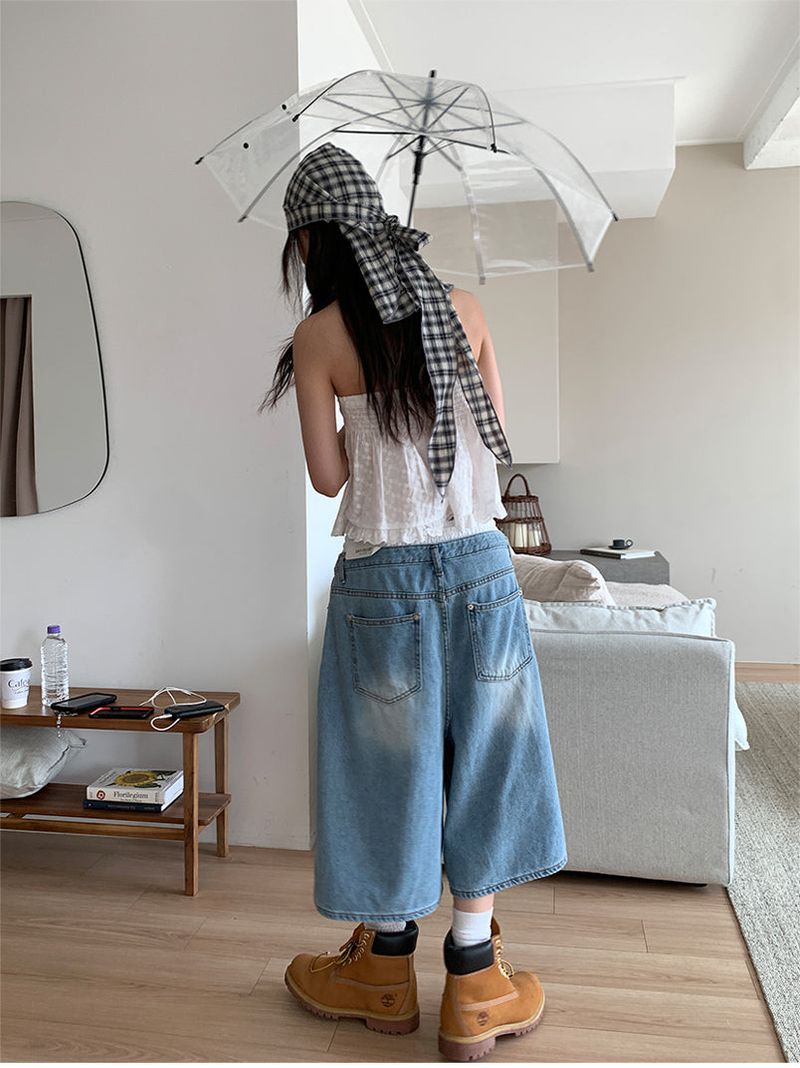 CHECK HAIR SCARF (2C)