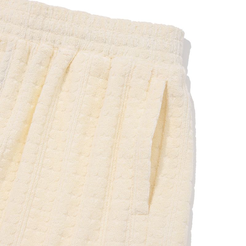 BANDING TERRY SHORT PANTS [IVORY]