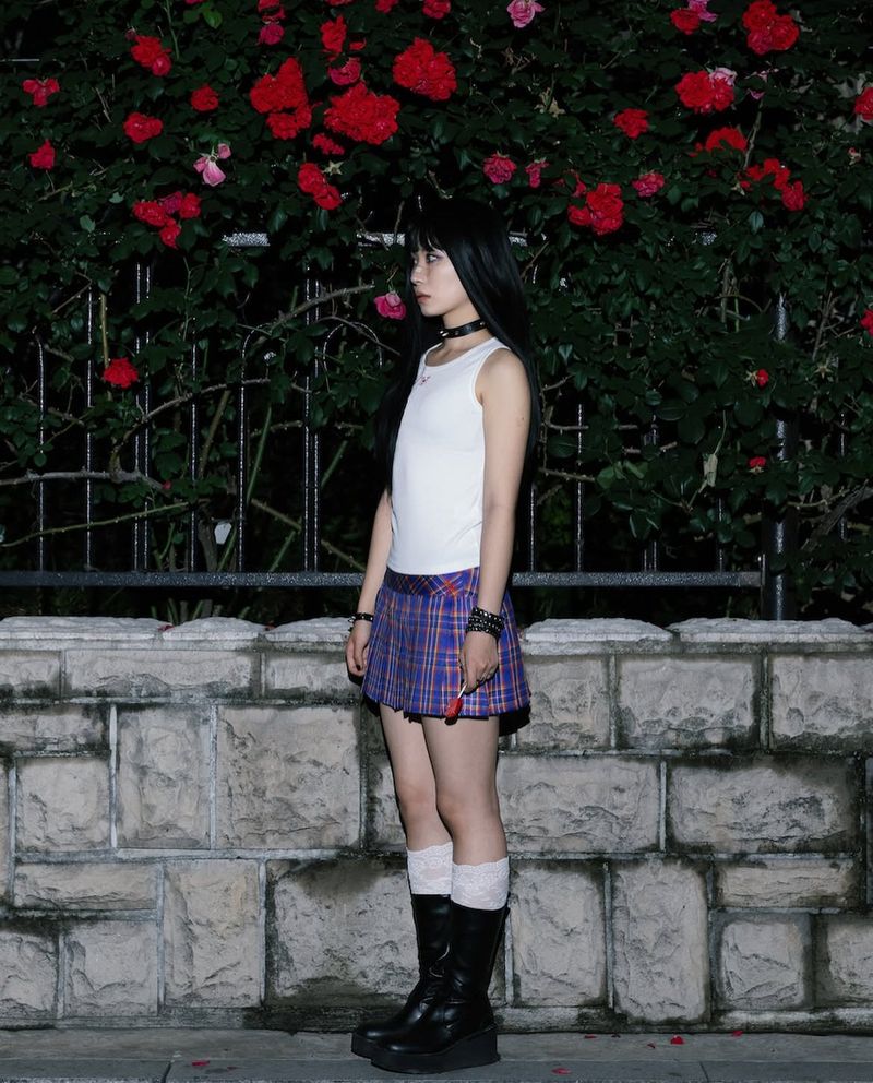 Horse sleeveless T (White)