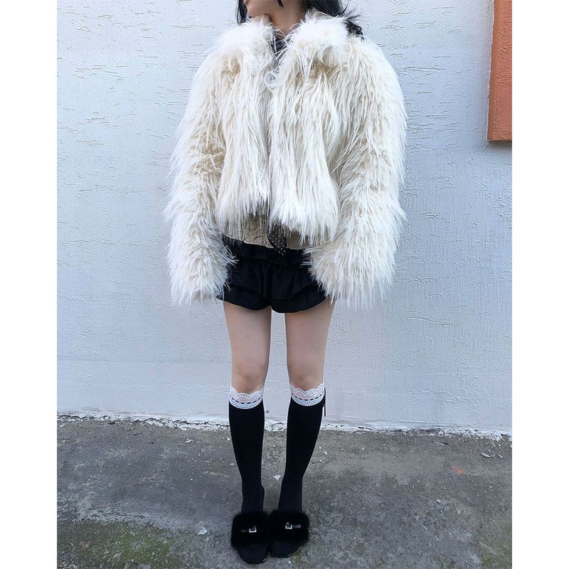 Max Long Fur Jacket